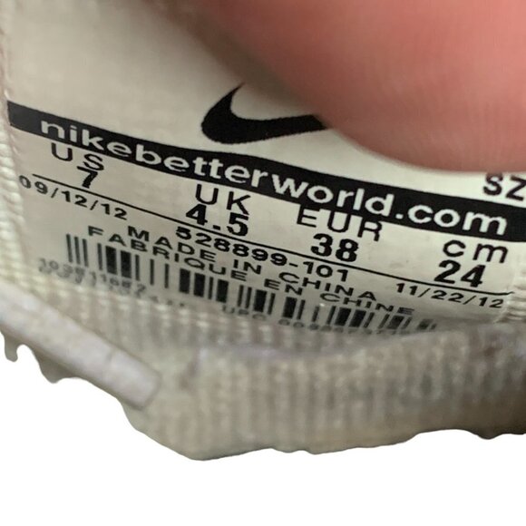 Rare Nike Dunk Sky High 'Panda Size 7 Wedge Shoes - Picture 7 of 14